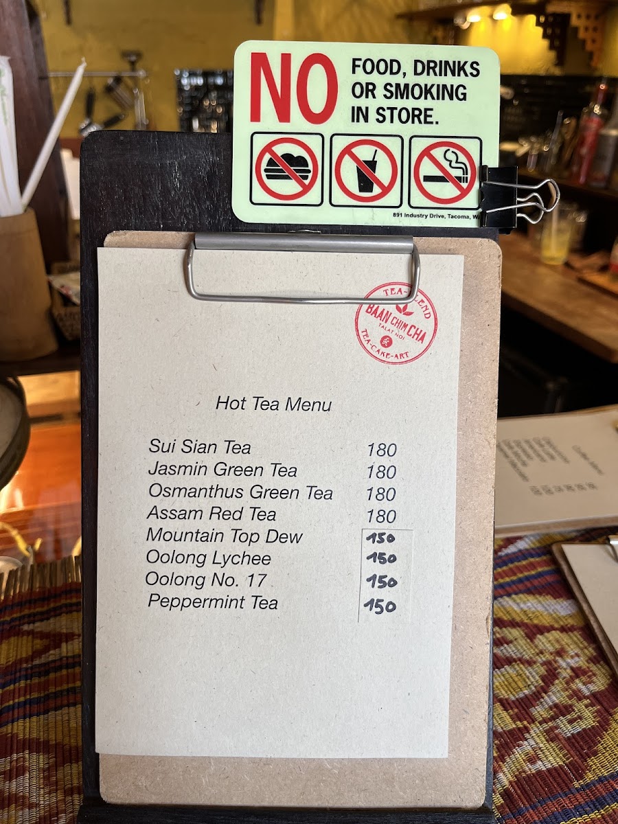 Menu Baan Chim Cha-3