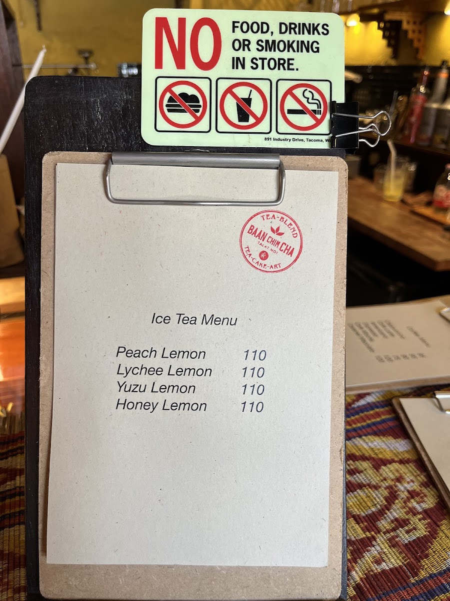 Menu Baan Chim Cha-7