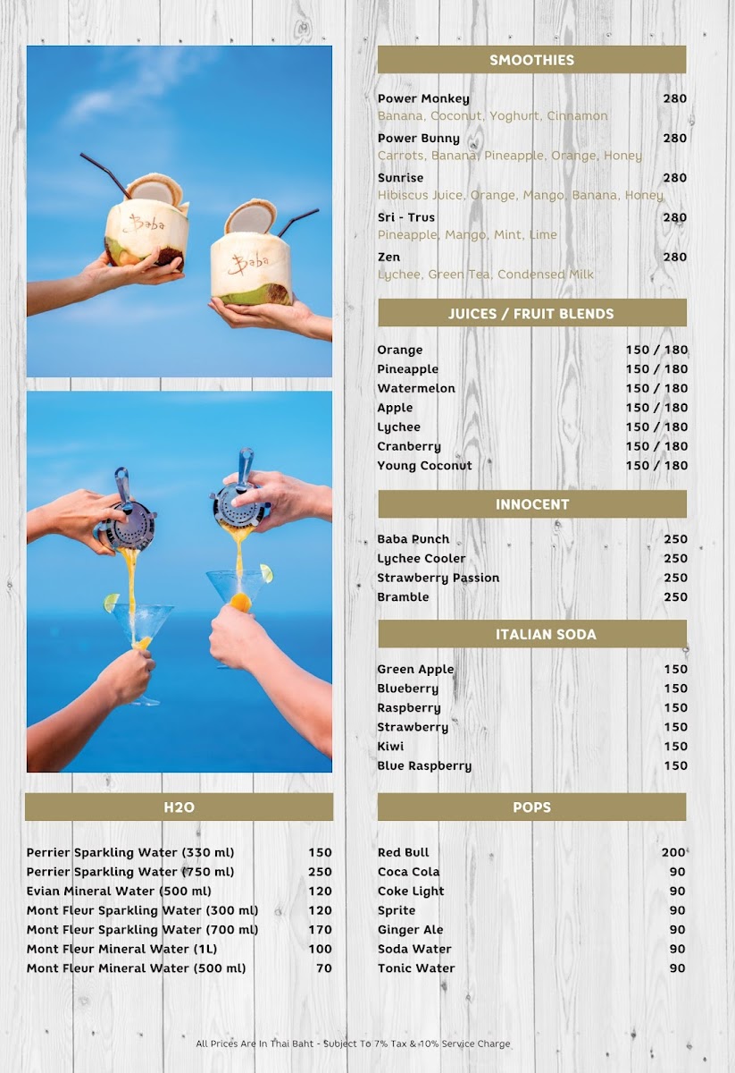 Menu Baan Chok - บ้านโชค หัวหิน-8