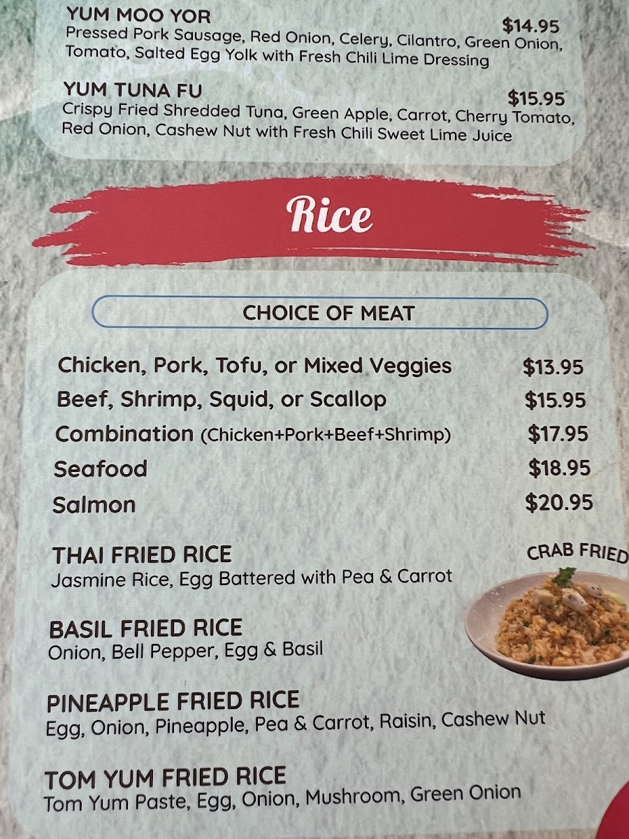 Baan Talay Thai Restaurant Menu-6