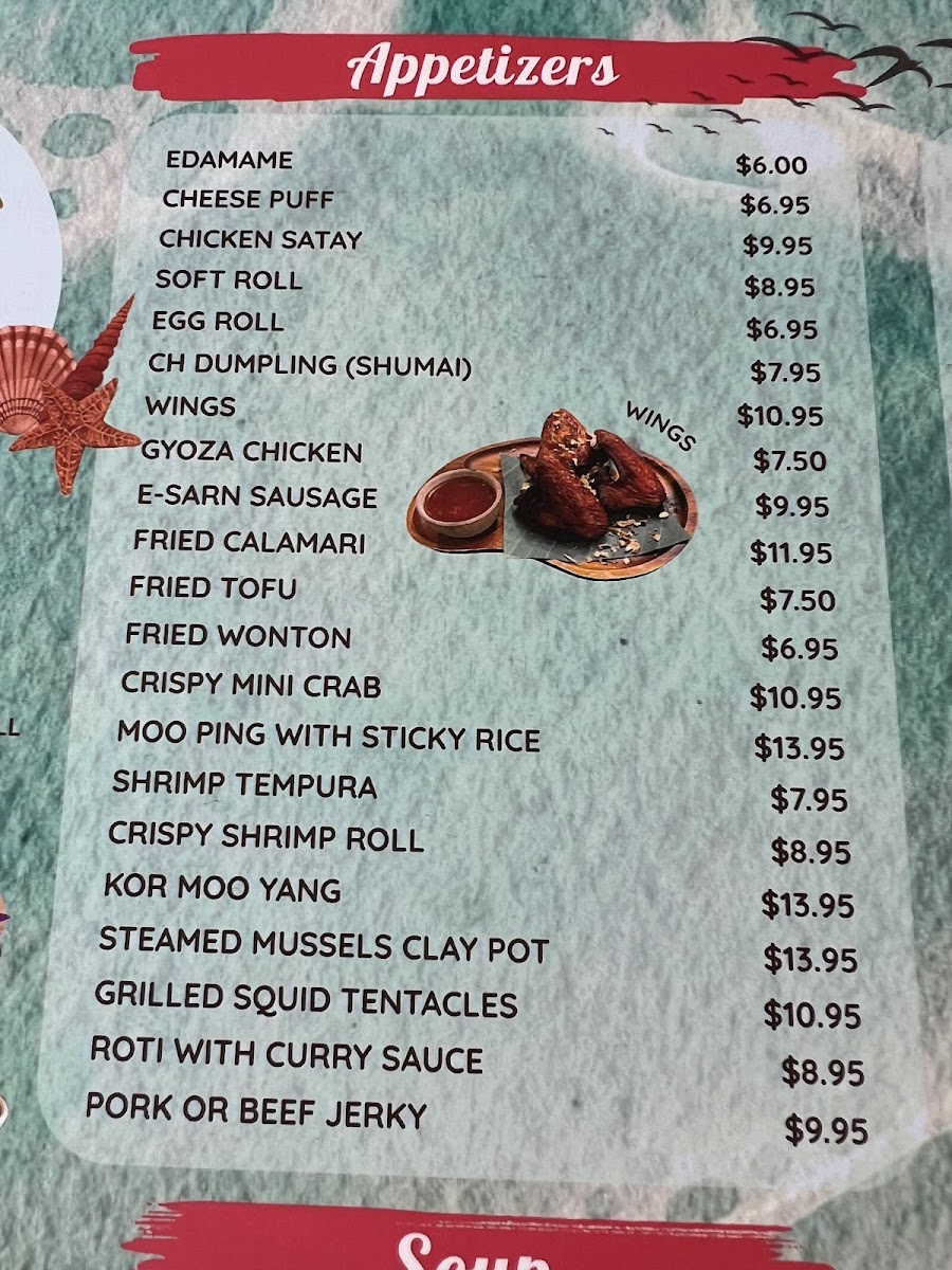 Baan Talay Thai Restaurant Menu-8