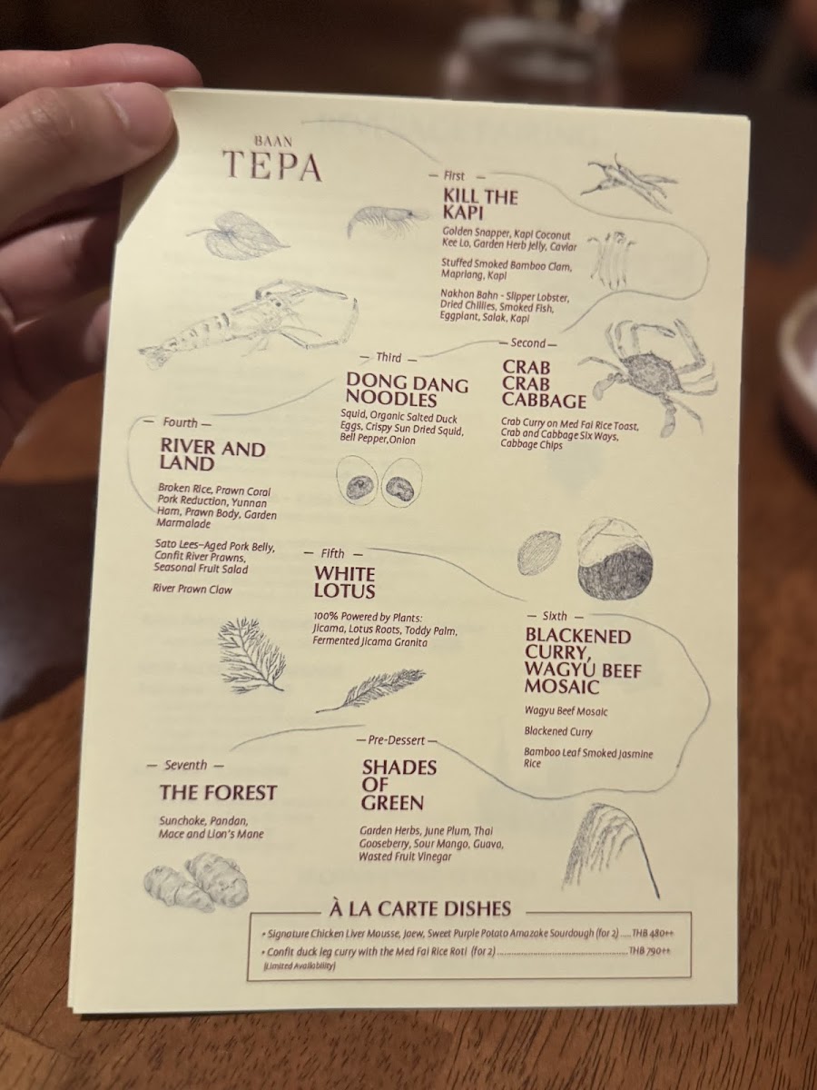 Menu Baan Tepa Culinary Space-10