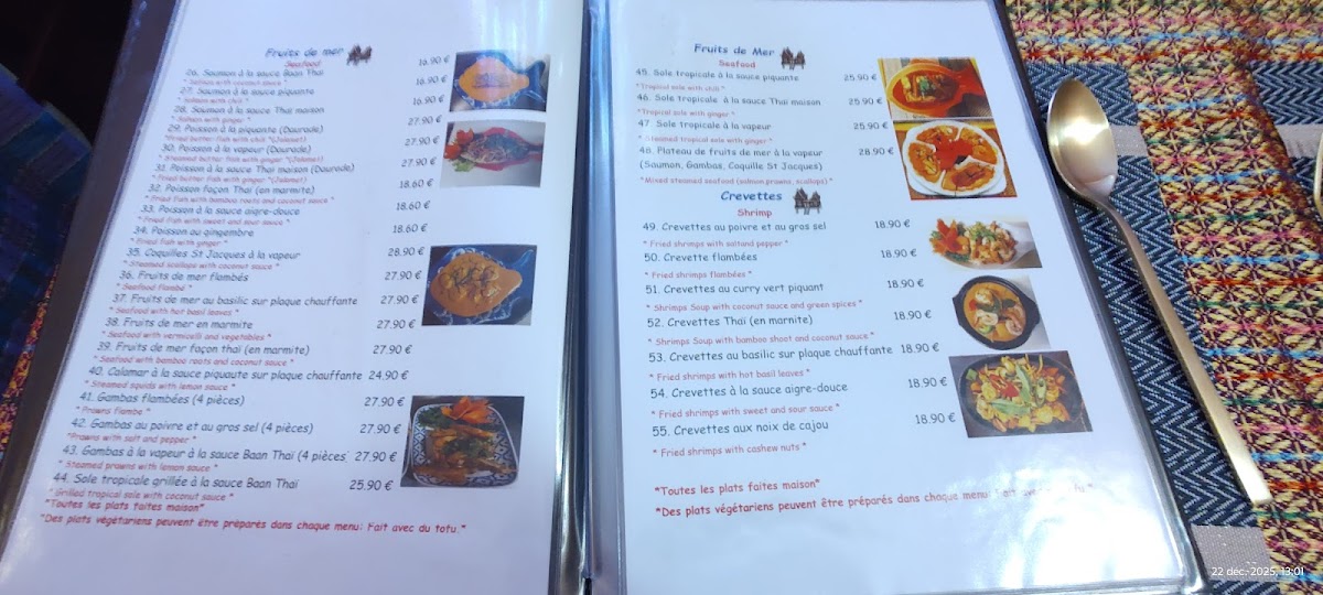 Menu Baan Thaï-3