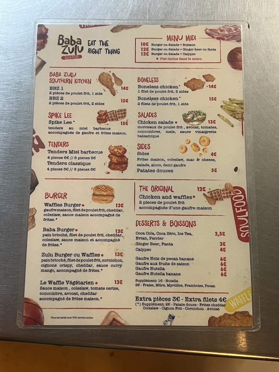 Menu Baba Zulu-1