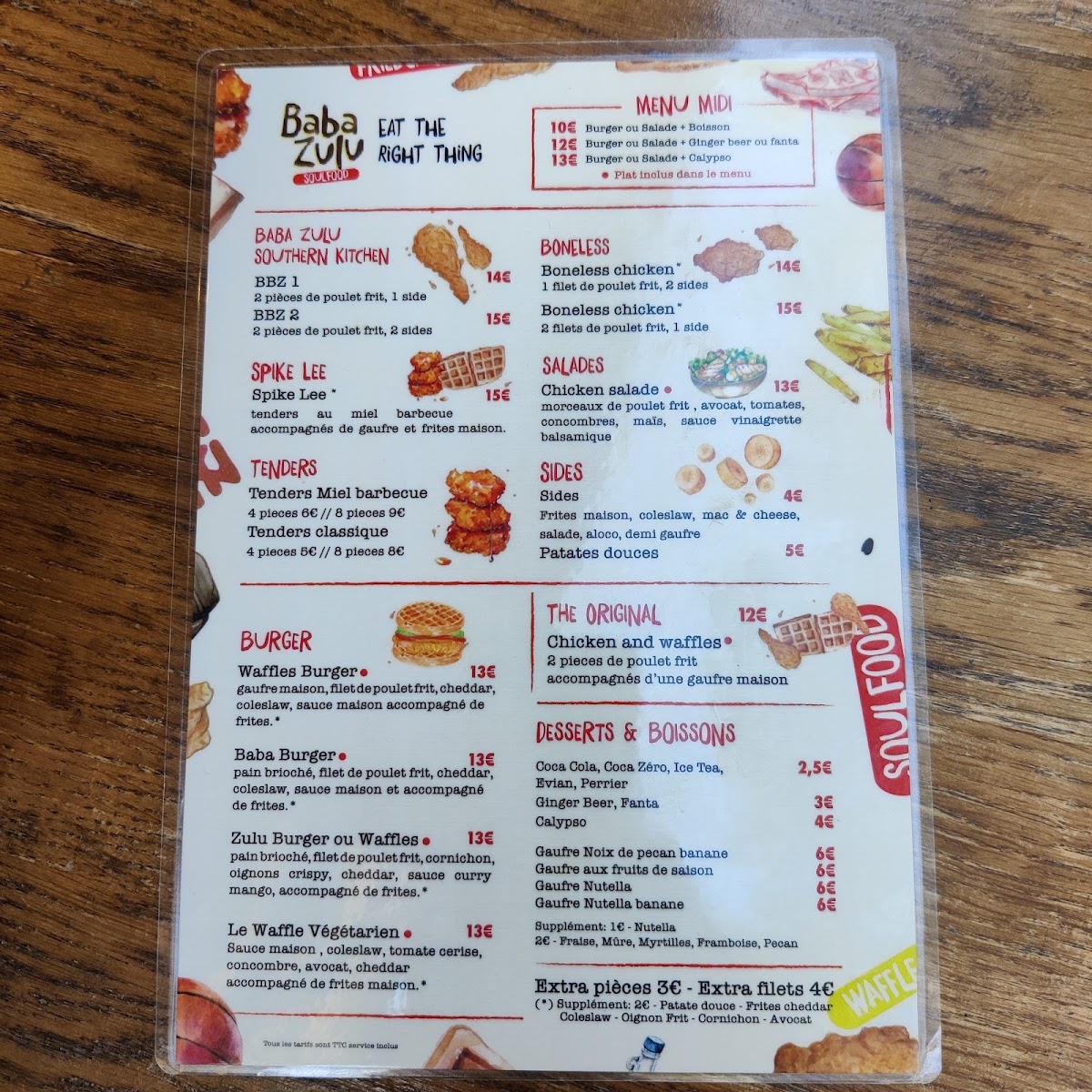 Menu Baba Zulu-7