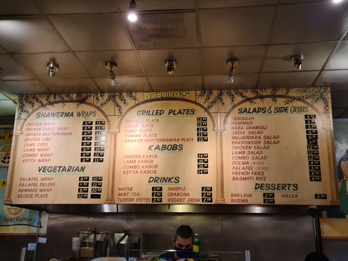Menu Babalou's Mediterranean-1