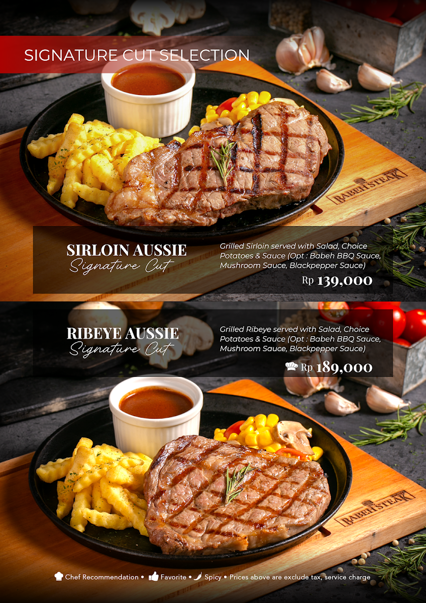 Menu Babeh Steak Est 2013 - Cibubur | Depok-4