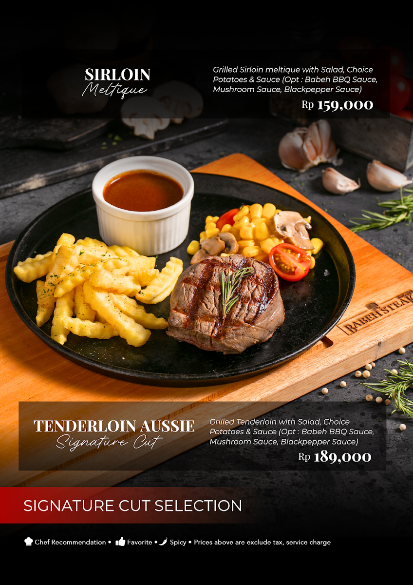 Menu Babeh Steak Est 2013 - Cibubur | Depok-6