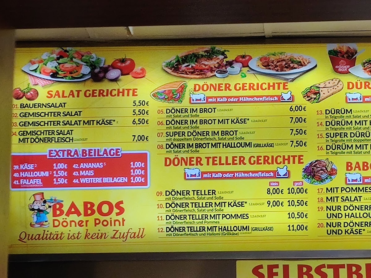 Menu Babos Dönerpoint-1