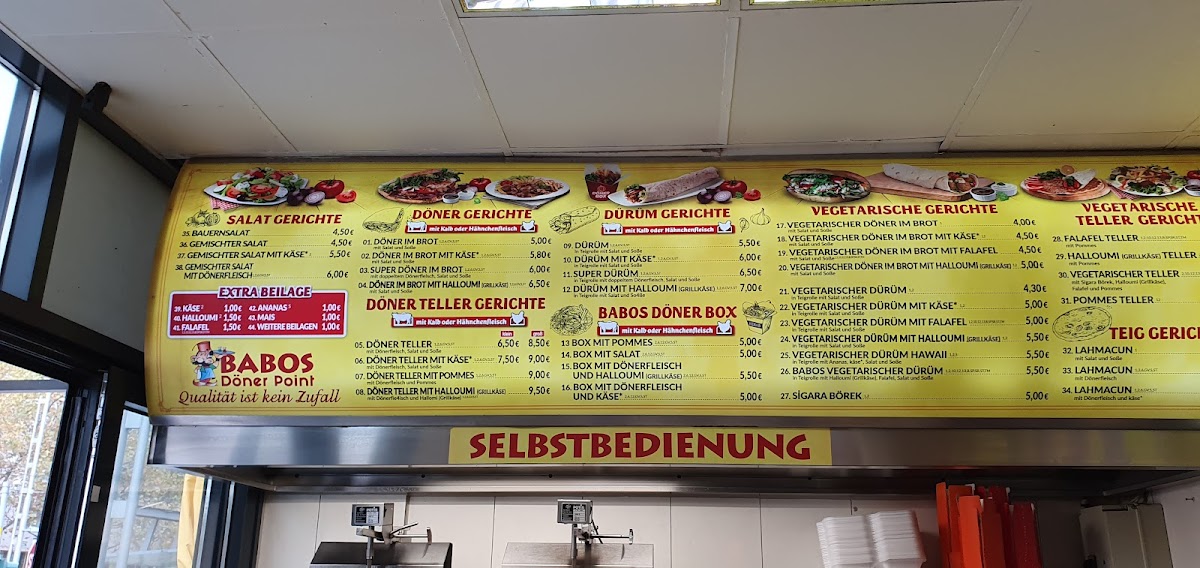 Menu Babos Dönerpoint-4