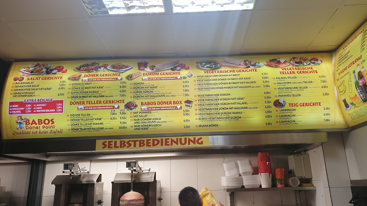Menu Babos Dönerpoint-7
