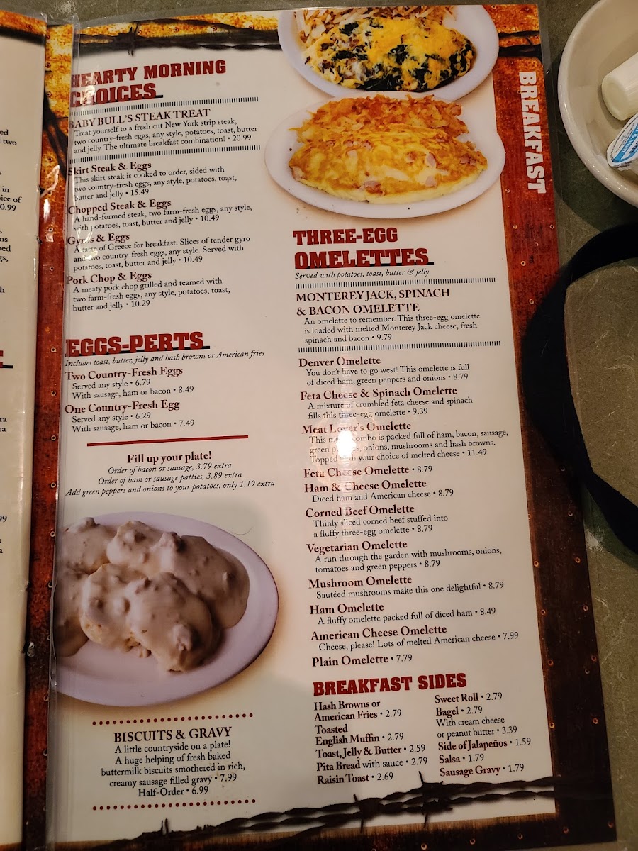 Menu Baby Bull's Family Restaurant-10