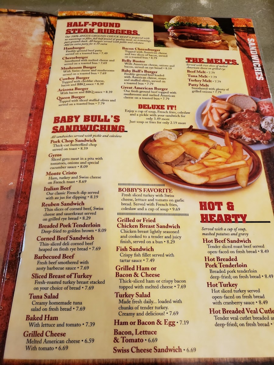 Menu Baby Bull's Family Restaurant-4