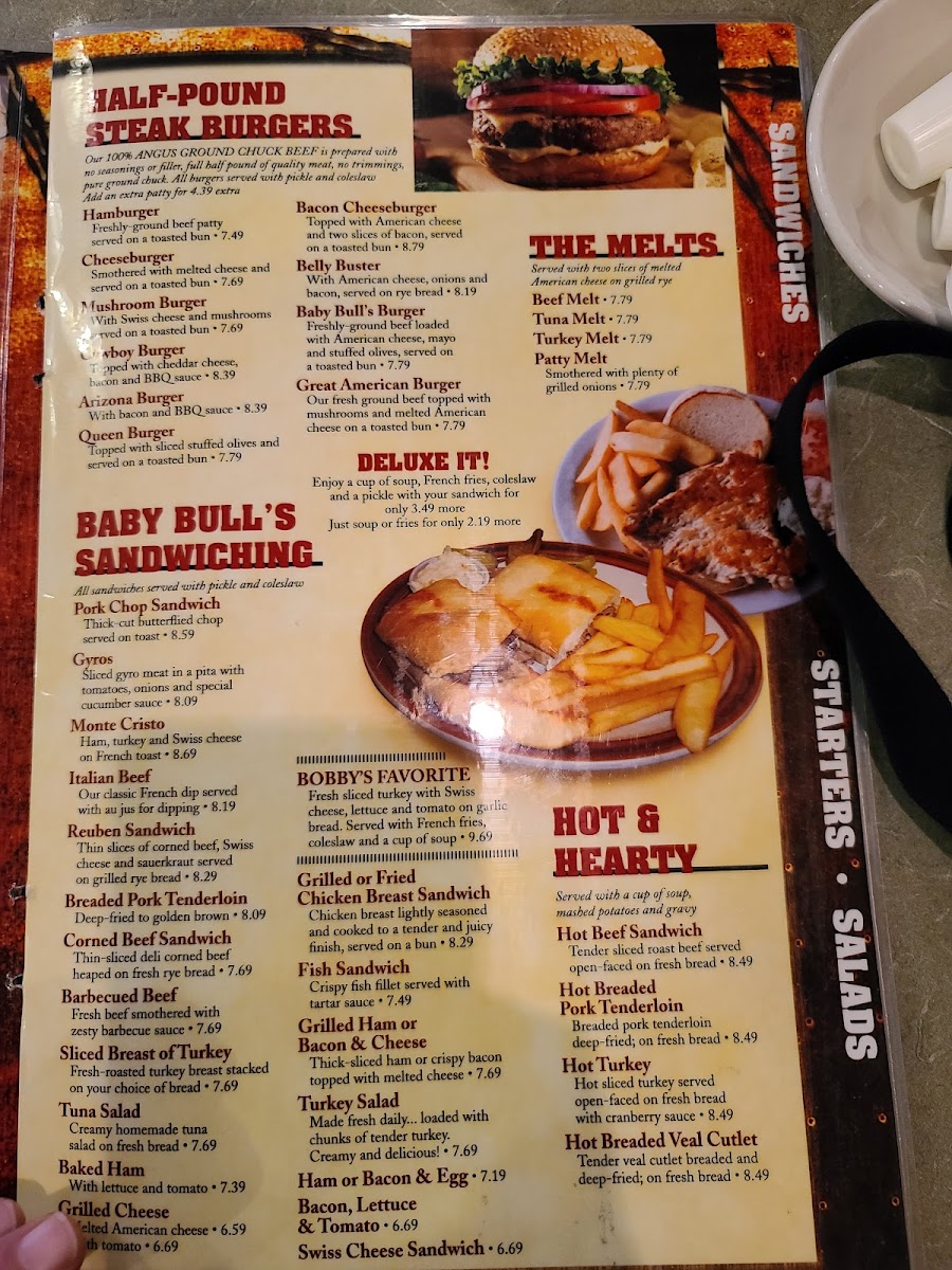 Menu Baby Bull's Family Restaurant-5