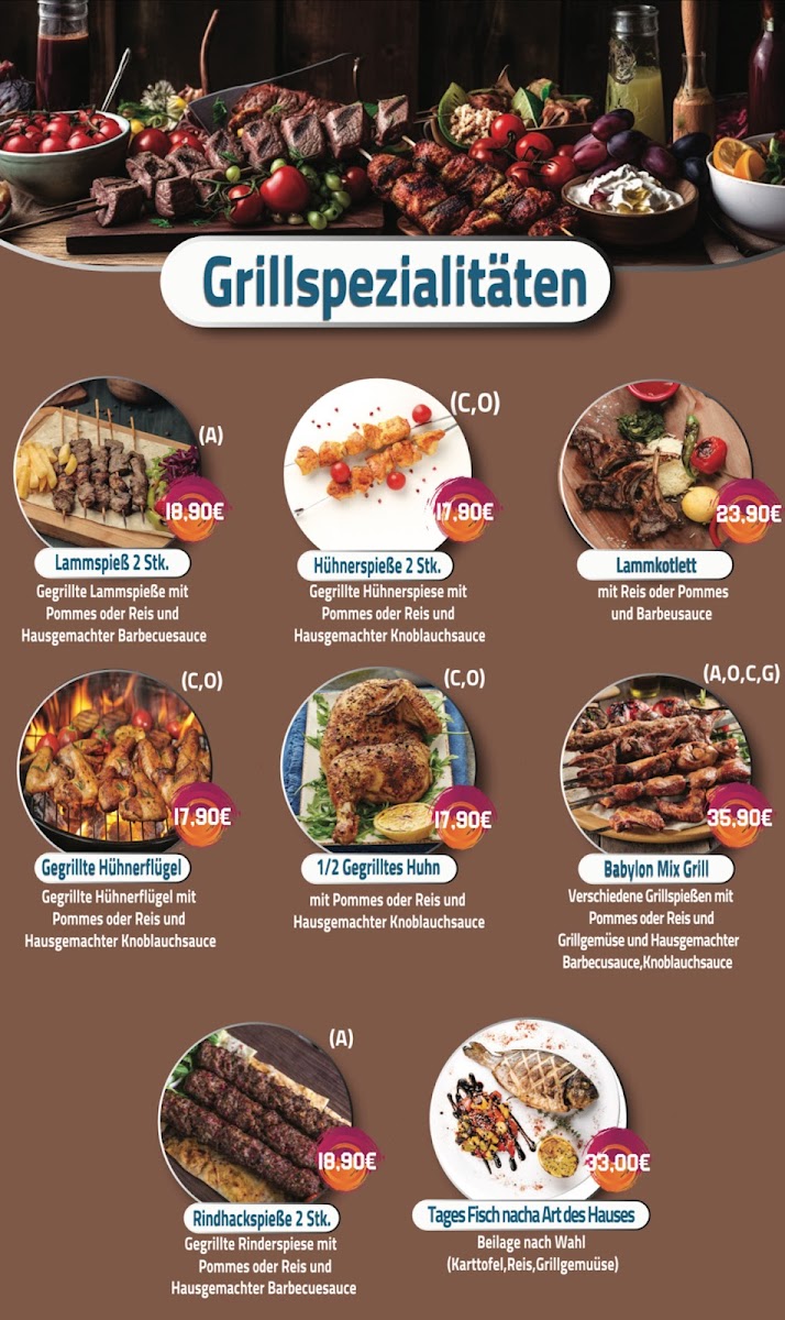 Menu Babylon Banipal Restaurant-2