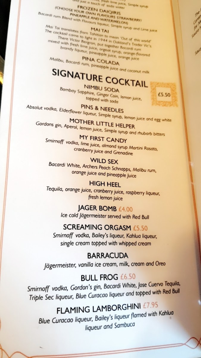 Menu Bacaba Indian Restaurant-7