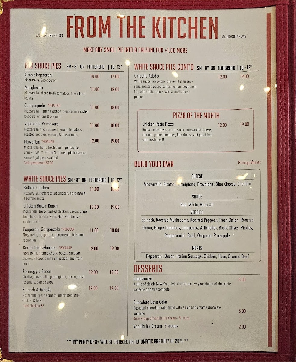 Menu Back Unturned Brewing Co.-1