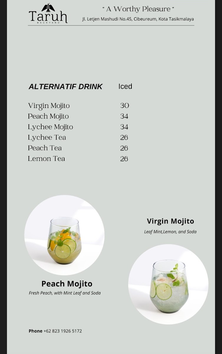Menu Backyard Tasikmalaya-7