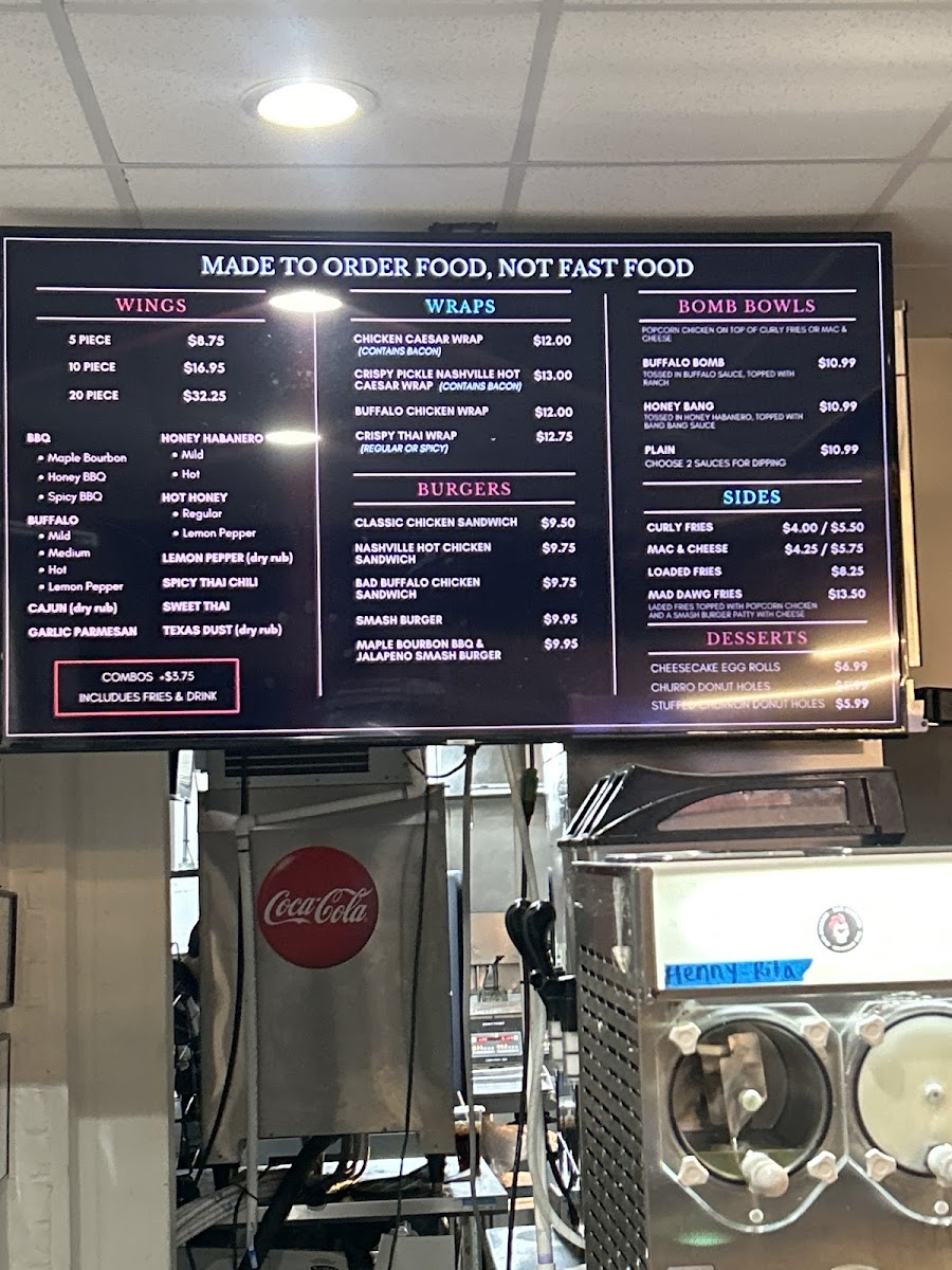 Menu Bad Chicken-1
