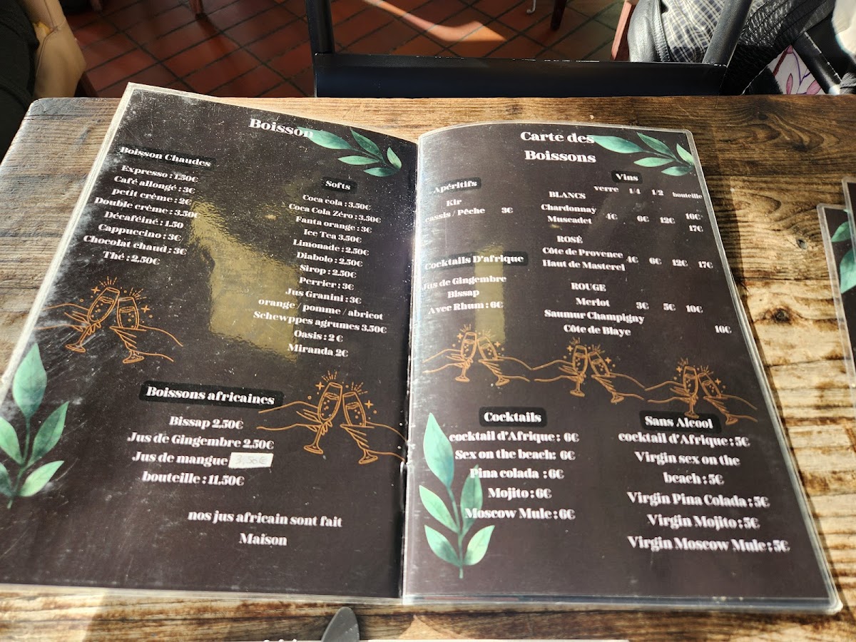 Menu Badeya - Restaurant Africain Nantes-10