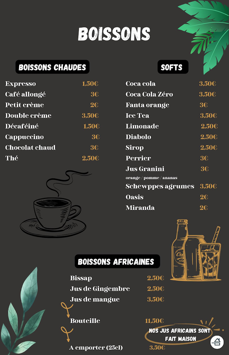 Menu Badeya - Restaurant Africain Nantes-4