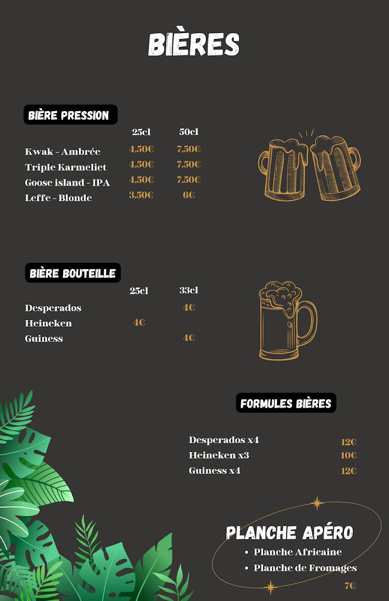 Menu Badeya - Restaurant Africain Nantes-8