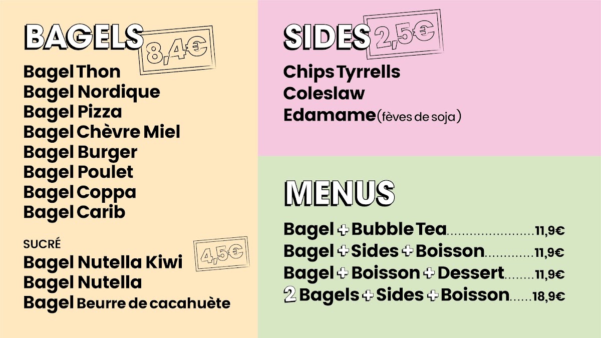 Menu Bagel Club-1