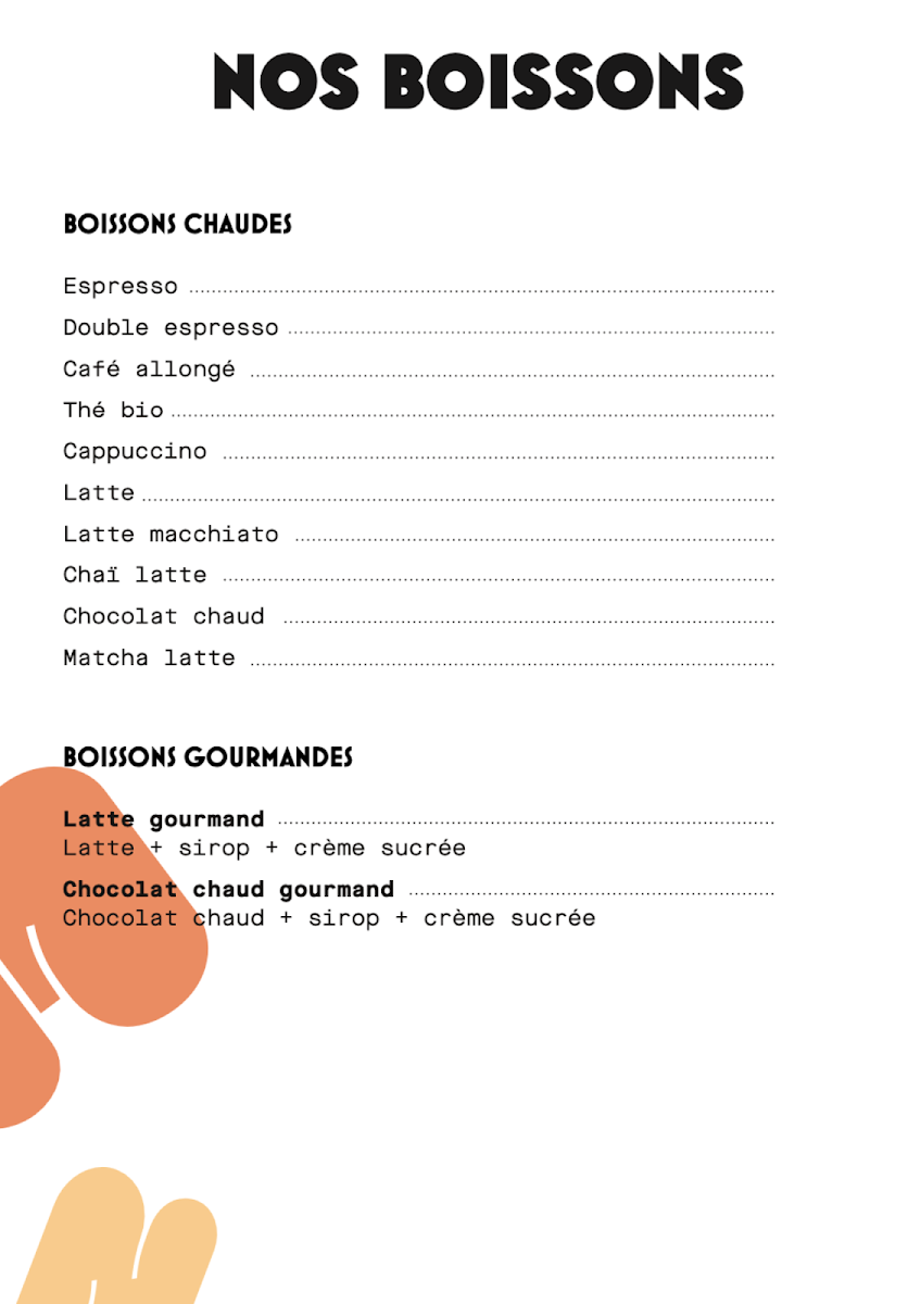 Menu Bagel Corner - Bagels - Donuts - Café-9