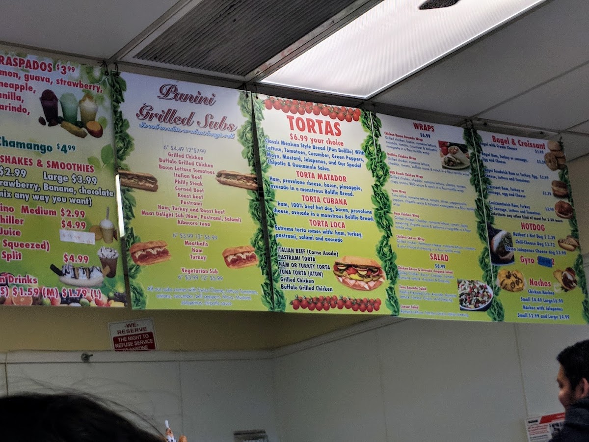 Menu Bagels And Subs-1
