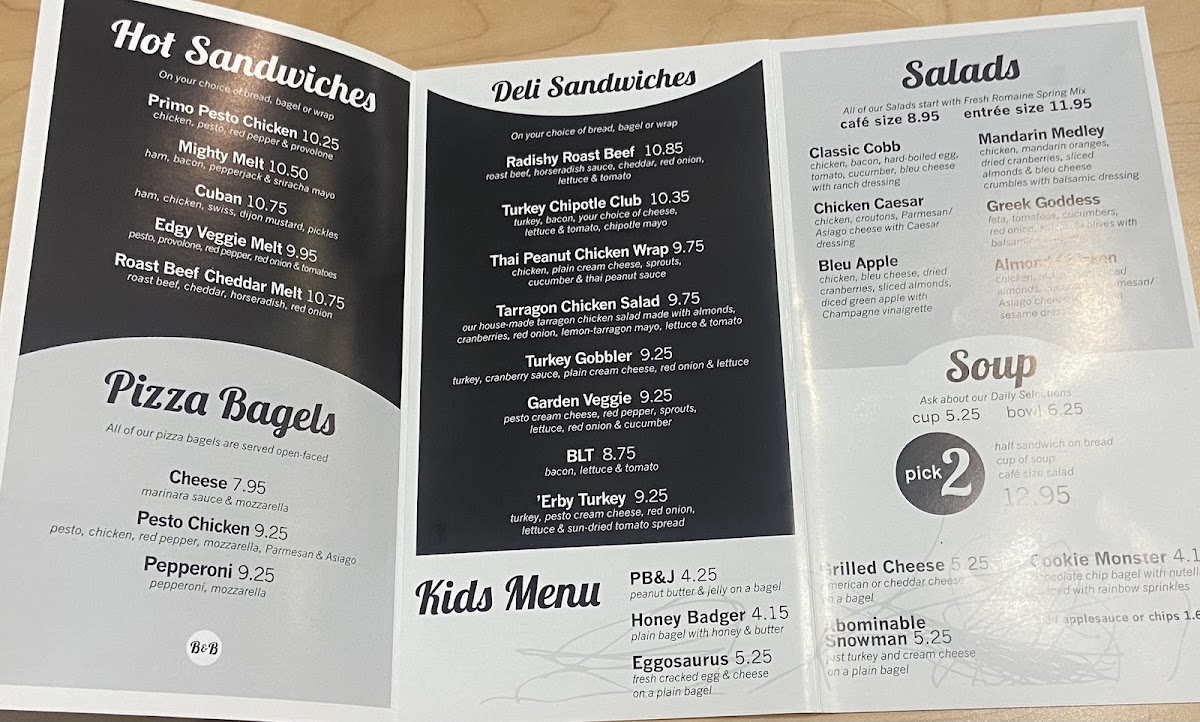 Menu Bagels & Brew-5