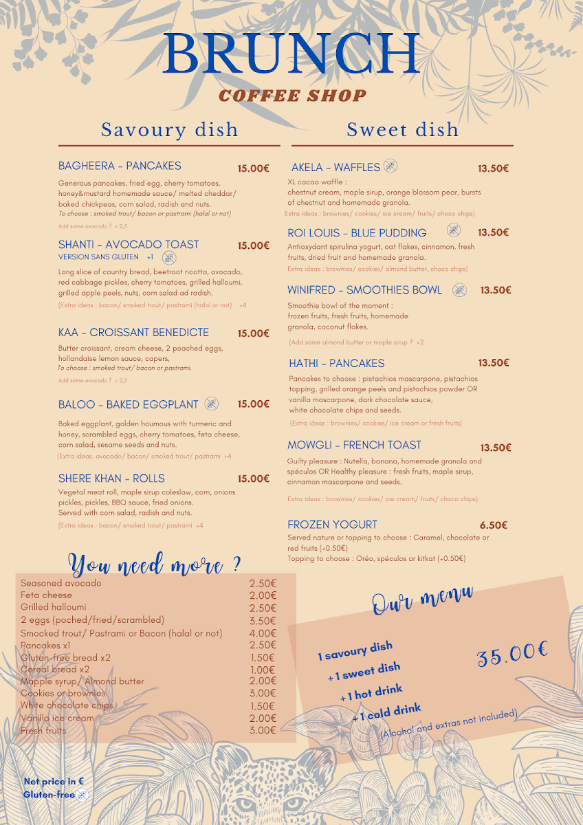 Menu Baghera-2