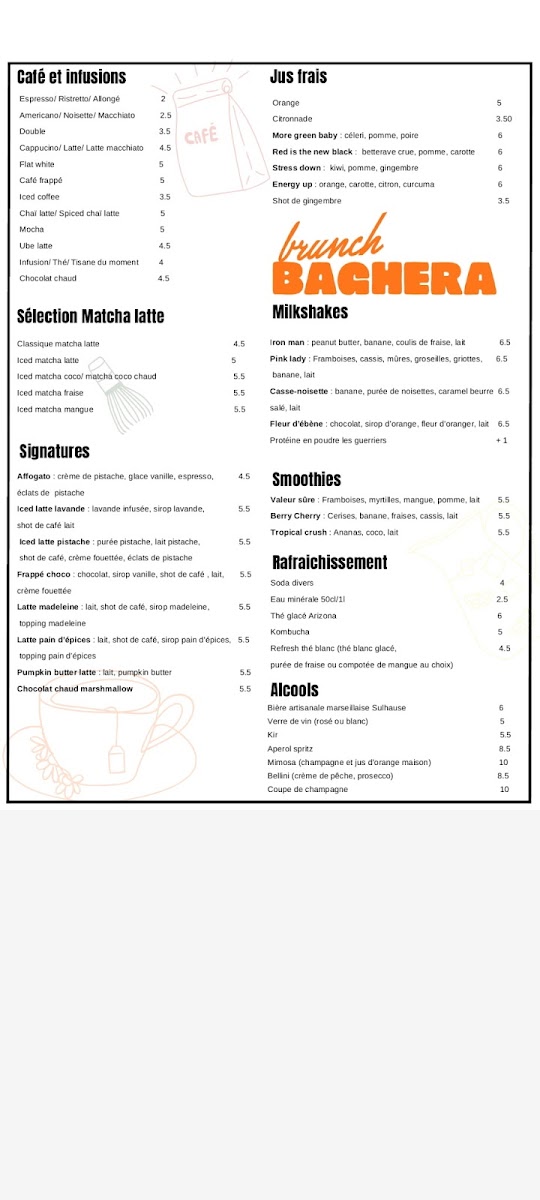 Menu Baghera-7