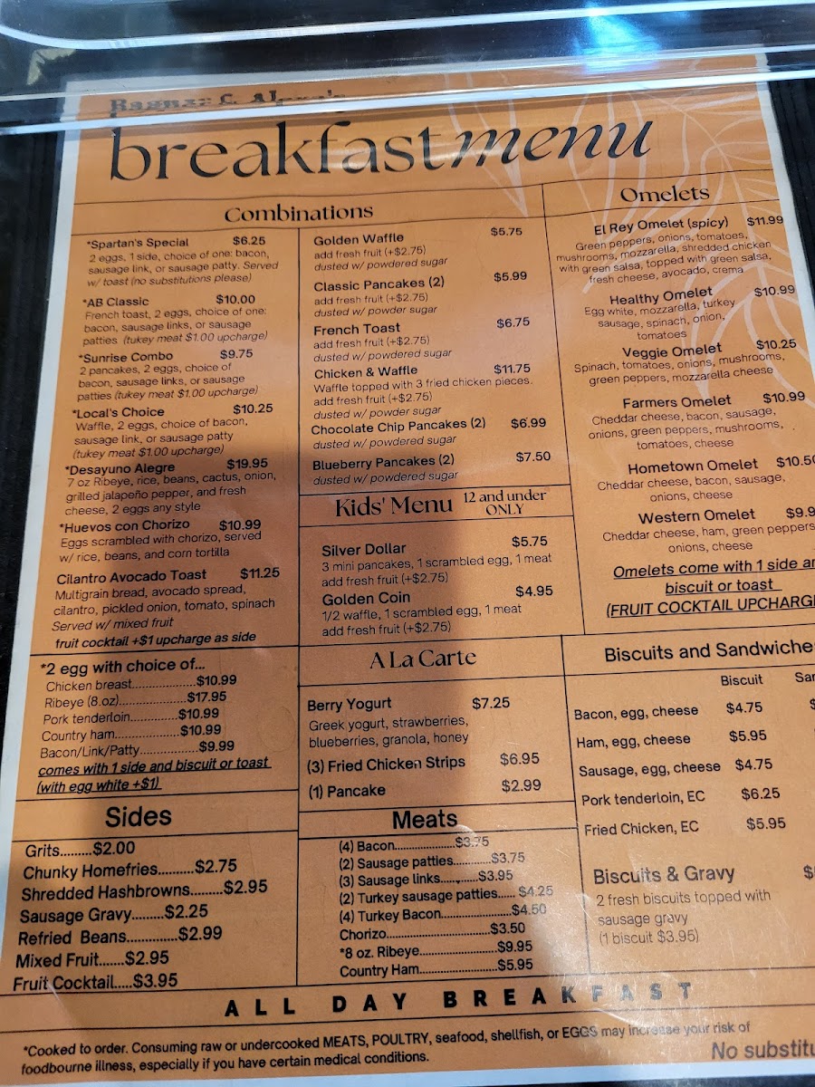 Menu Bagner & Alexa’S Breakfast & Lunch-8