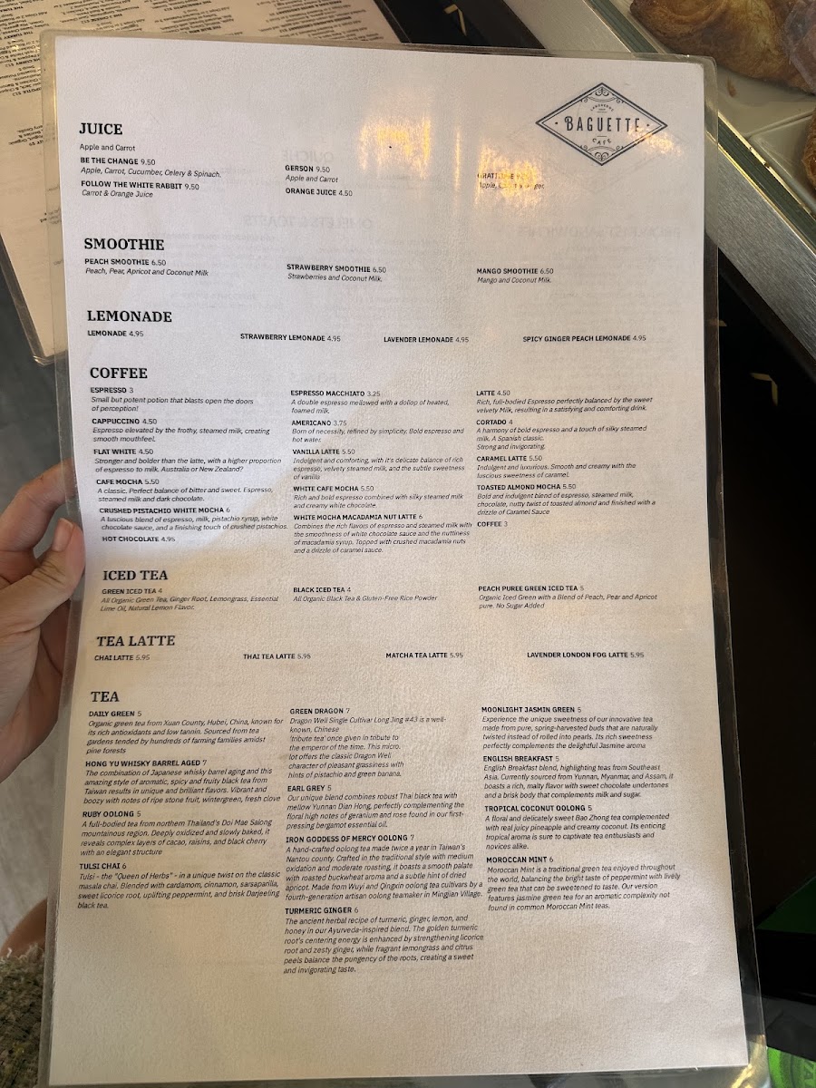 Menu Baguette Cafe-1