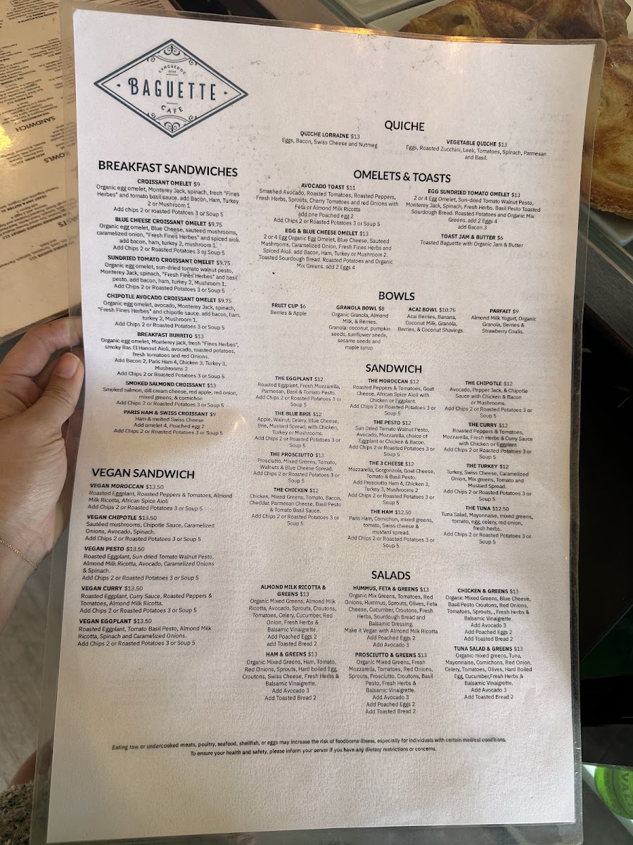 Menu Baguette Cafe-2