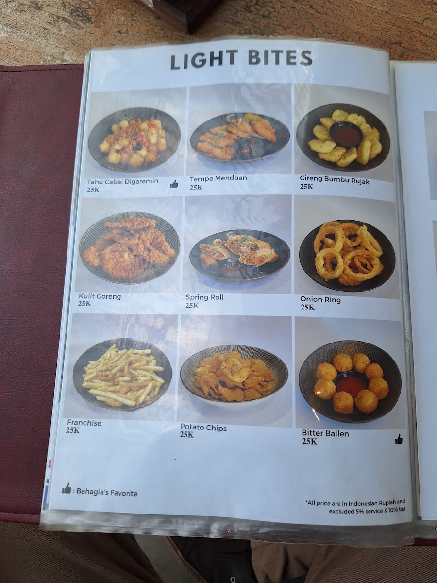 Menu Bahagia Kopi - Halimun-9