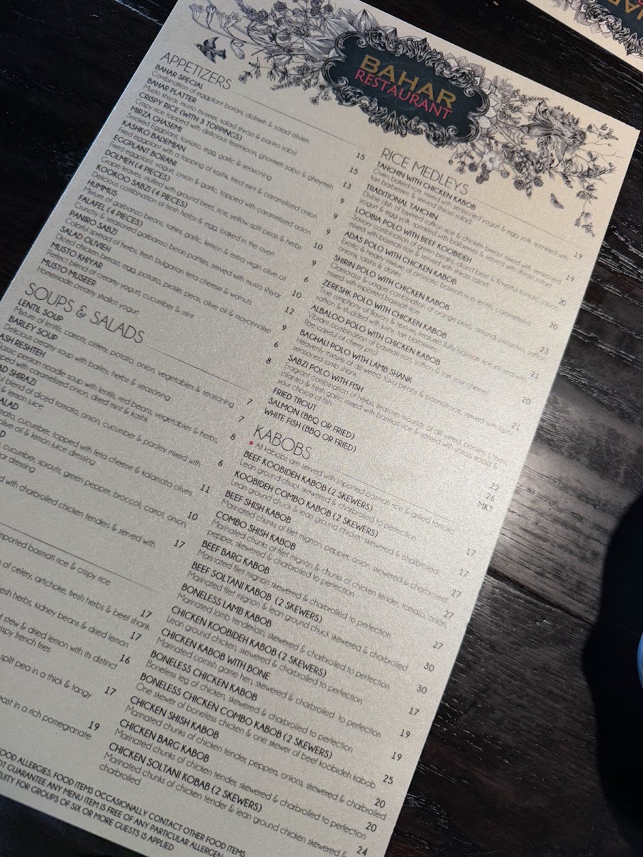 Menu Bahar Restaurant-10