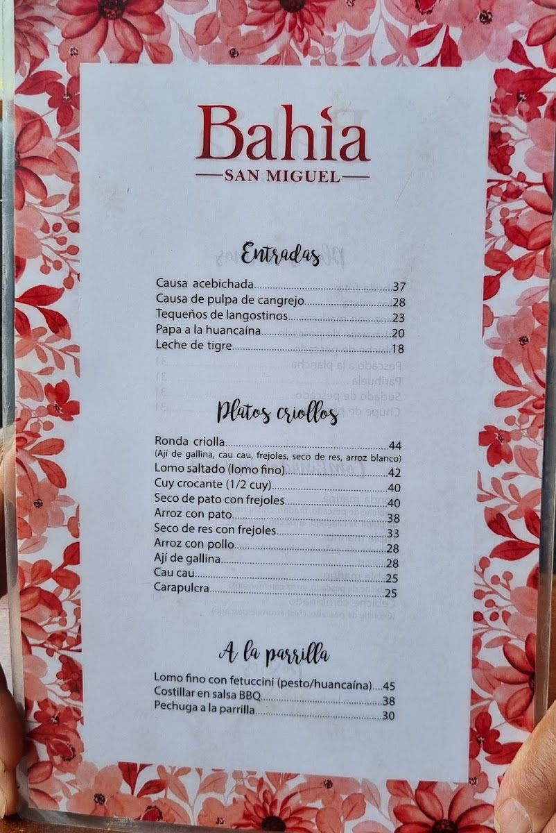 Menu Bahia-4