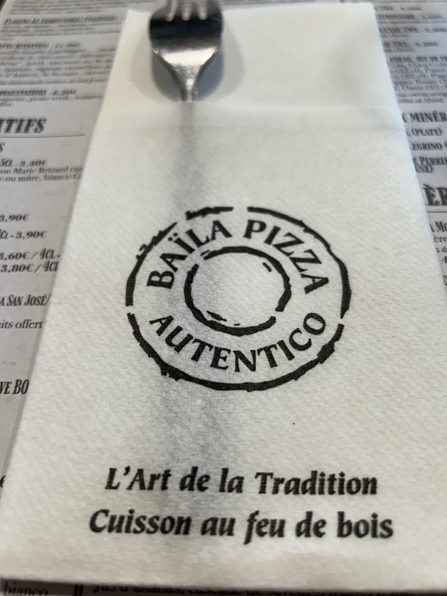 Menu Baila Pizza Autentico - Buxerolles-5