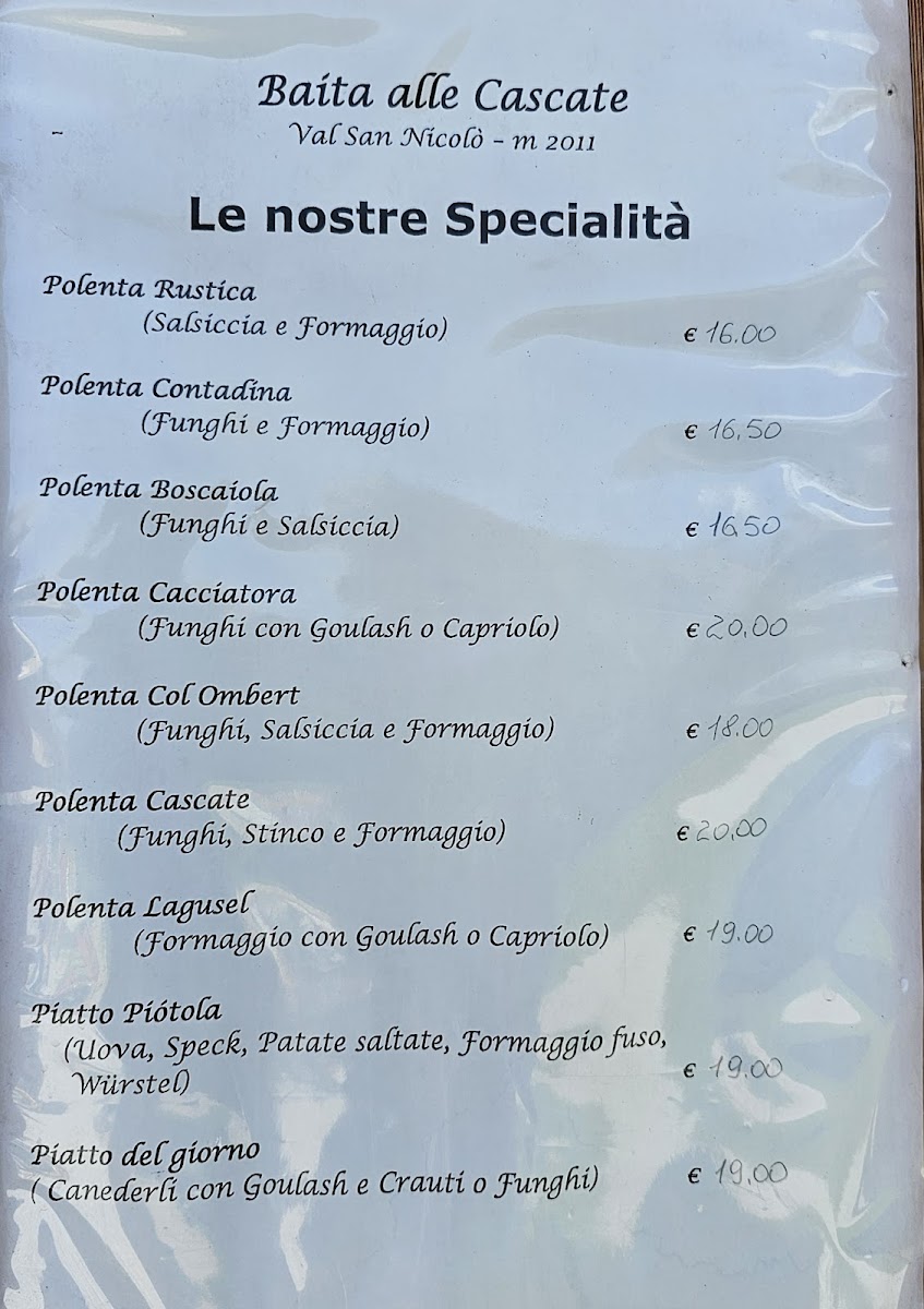 Menu Baita Alle Cascate-1