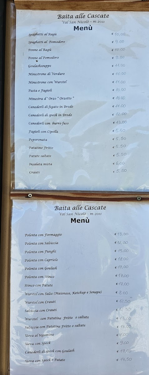 Menu Baita Alle Cascate-6