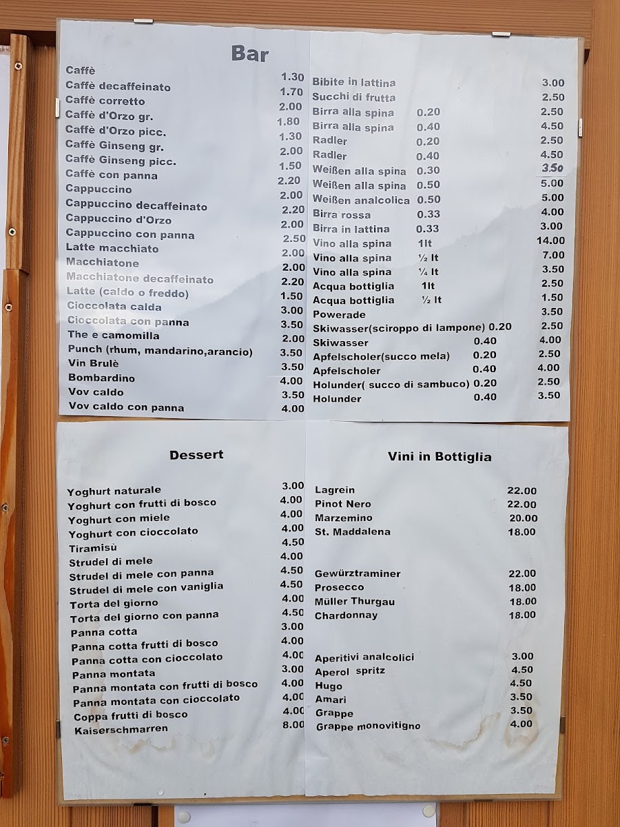 Menu Baita Alle Cascate-9