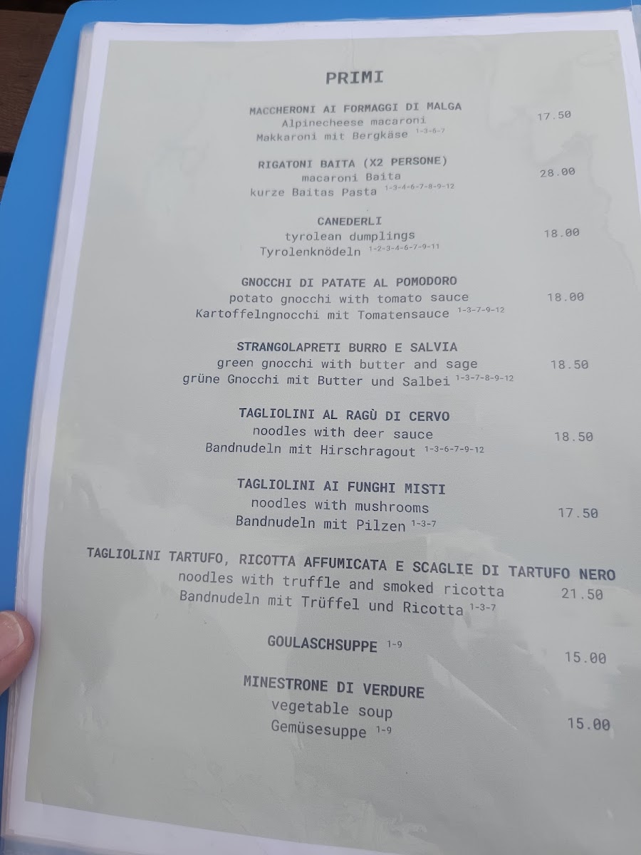 Menu Baita Dei Forti-1