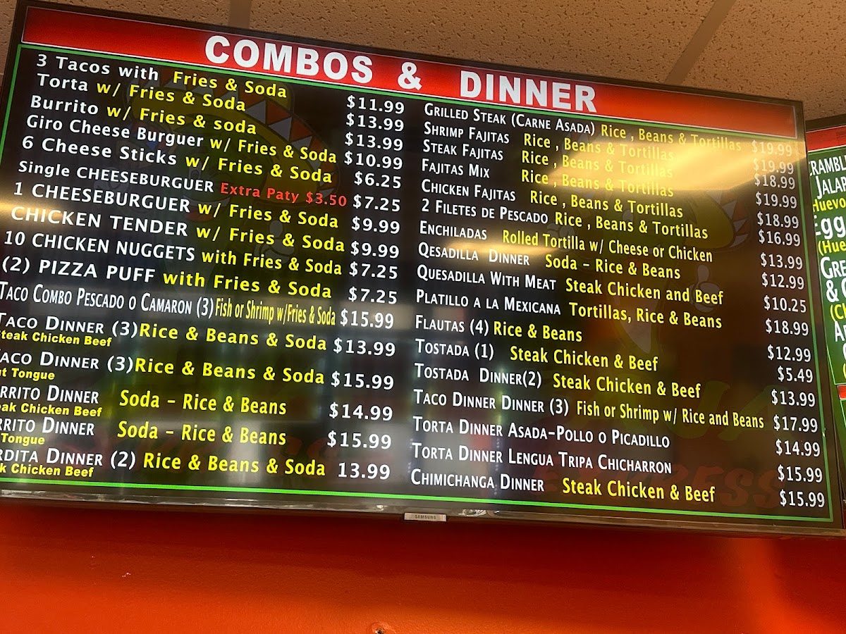 Menu Baja Express Inn Taqueria-3