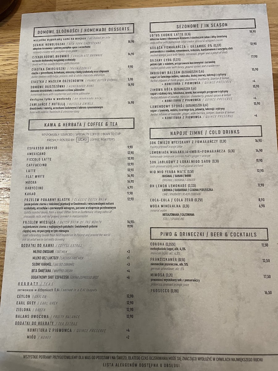 Menu Bajgle Krola Jana-1
