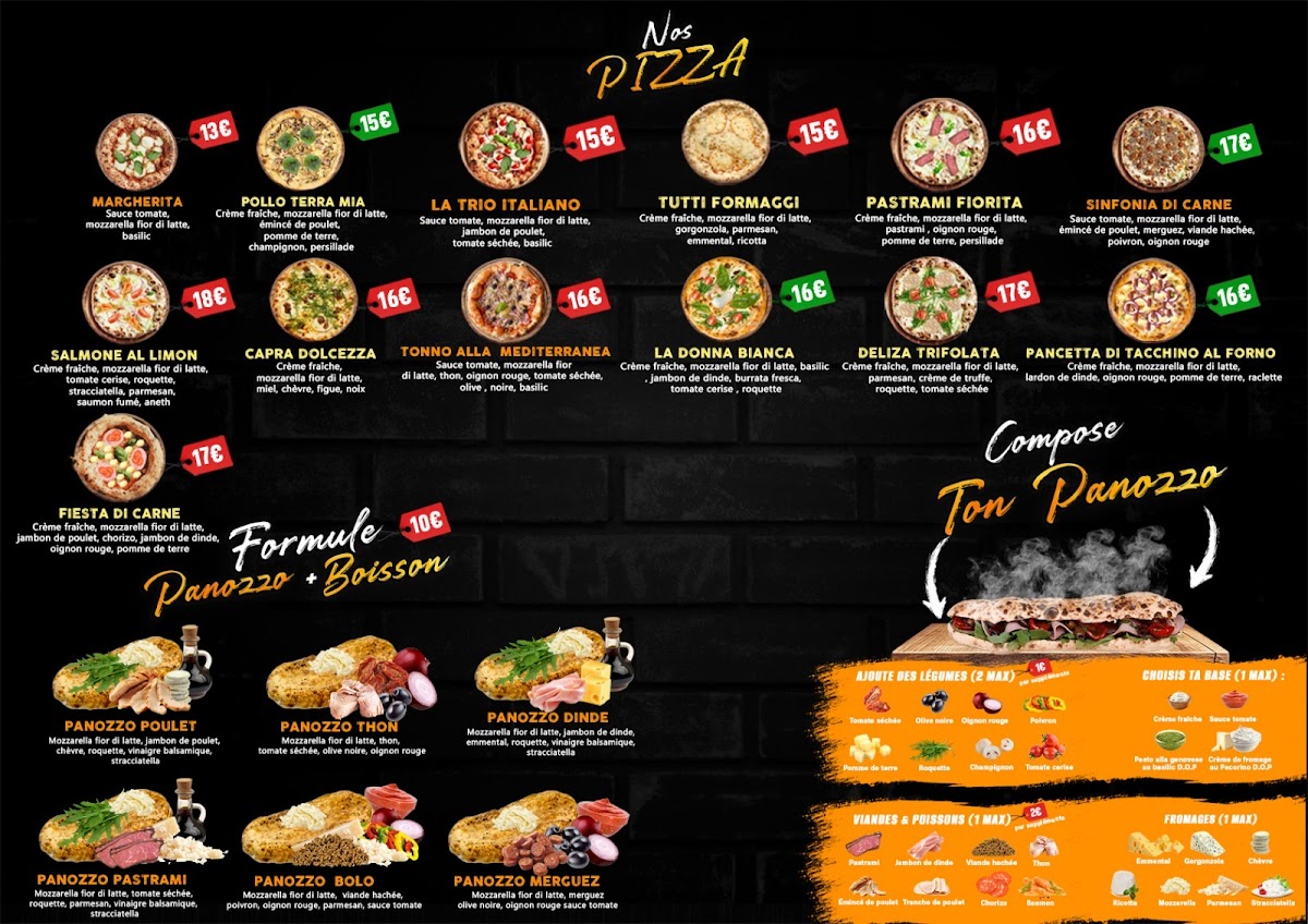 Menu Bajy Pizza Au Feu De Bois-1