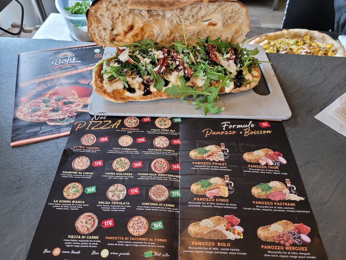 Menu Bajy Pizza Au Feu De Bois-2