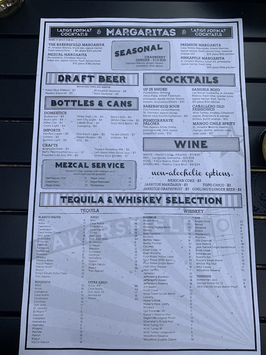 Menu Bakersfield Penn Ave-10