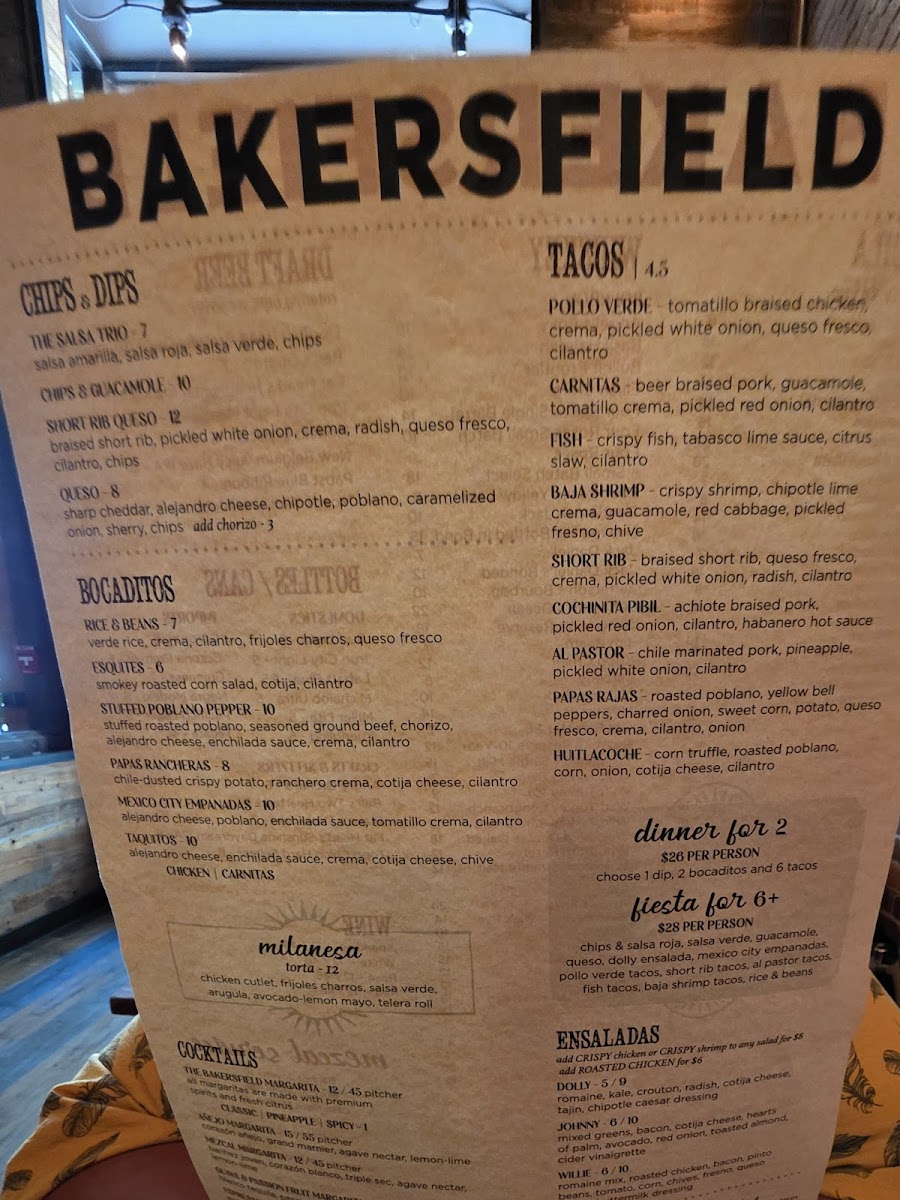 Menu Bakersfield Penn Ave-7