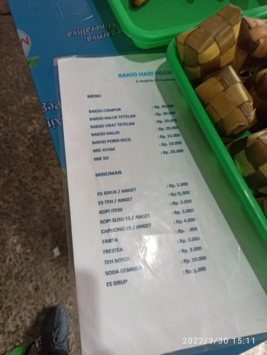 Menu Bakso Pak Hadi-6